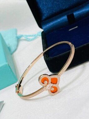 Tiffany & Co. Carnelian crown bracelet